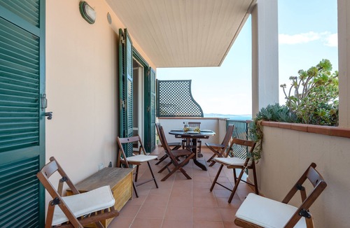 Porto Santo Stefano Apartment | Terrace - Sea View - By LinkHouses