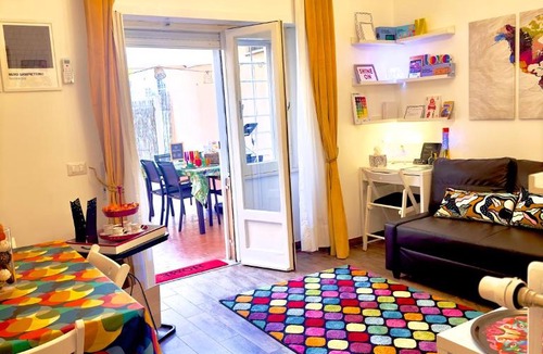 Gianicolo Apartment | Trastevere Gianicolense casa con giardino