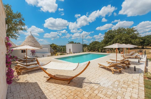 Cisternino Villa | Trulli Zaccano: Trulli Village with SPA, 12x6 Pool and Rural Charm