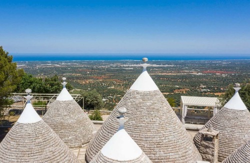 Fasano Villa | Trullo Ad Caelum - Luxury trullo with private tennis court - heated pool
