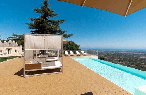 Fasano Villa | Trullo Ad Caelum - Luxury trullo with private tennis court - heated pool
