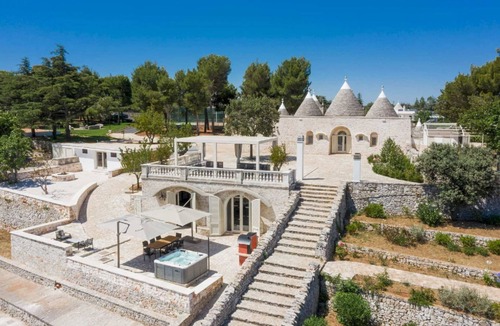 Fasano Villa | Trullo Ad Caelum - Luxury trullo with private tennis court - heated pool