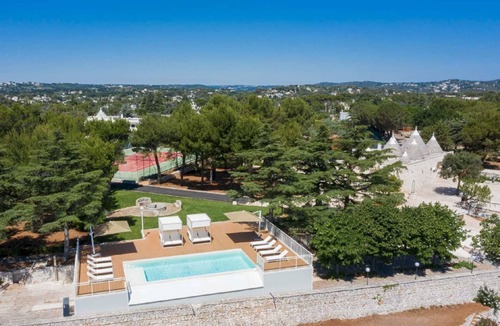 Fasano Villa | Trullo Ad Caelum - Luxury trullo with private tennis court - heated pool