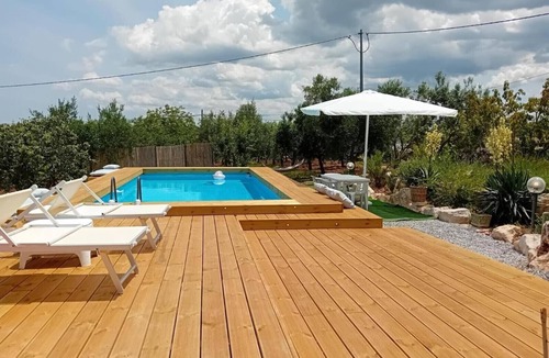 Martina Franca House | Trullo 'Vito with Pool' with Private Pool, Shared Terrace and Wi-Fi