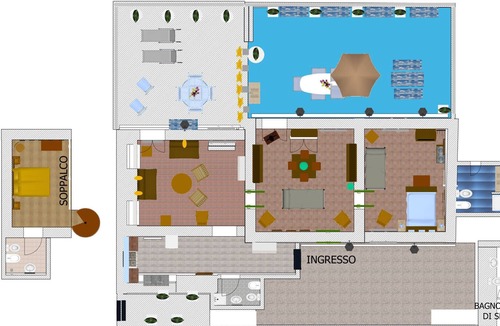 Ponza Villa | Turistcasa - La Scalinatella 121 -