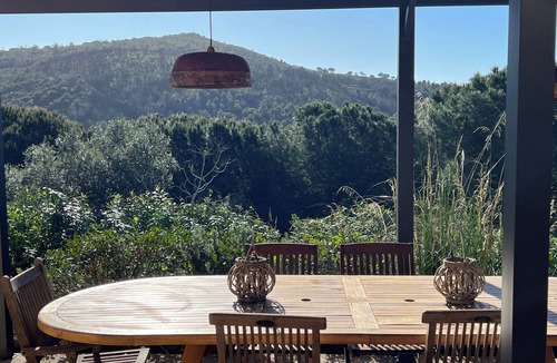 Rio Marina Villa | Vacation home Elbe. Exclusive: bright with panoramic views of the countryside