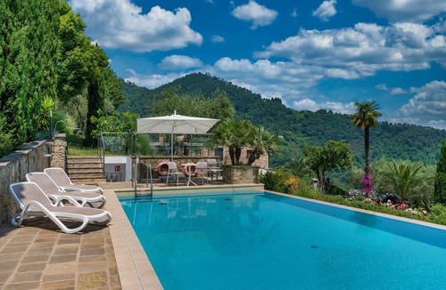 Pescia Apartment | Valley View Apt · Jacuzzi · Cold Plunge · Gym · Pool · Tuscan Extended Stays