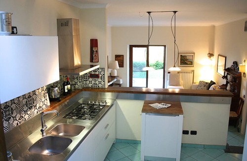 Vico Equense Villa | Villa Bikini, a paradise on the rock steep above the sea with swimming pool.