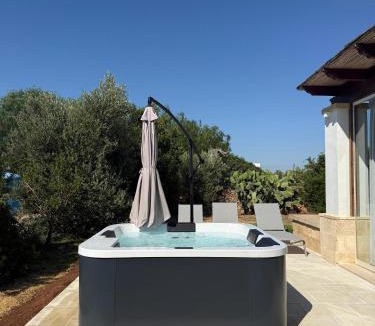 Alezio Villa | Villa Mary con idromassaggio e uso area piscina