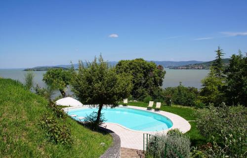 Magione Villa | Villa Melissa with a pool in the tranquility of the hills with a view of Lake Trasimeno