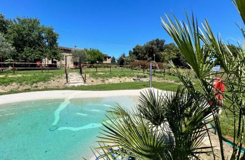 Civitella Paganico House | Villa San Ansanino- Piscina con spiaggia-Aria condizionata