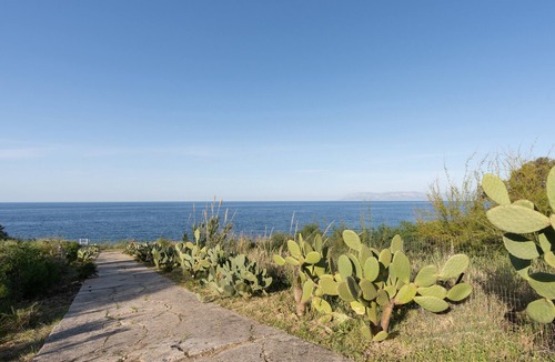 Scopello Villa | Villa "Water Front Scopello" with Sea View, Private Beach Access, Garden, and Wi-Fi