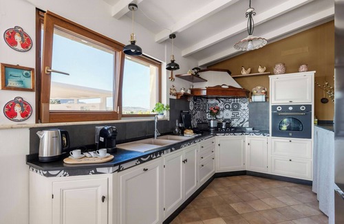 Paceco House | Villa with pool and game room with sea views