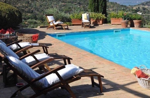 Porto Ercole Villa | Villa with swimming pool and panoramic view of Porto Ercole - Daily cleaning