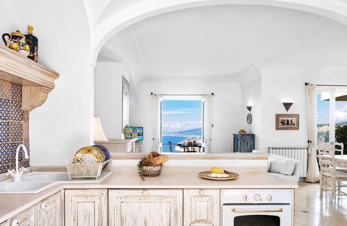 Colli di Fontanelle Villa | Wonderful private villa with private pool, WIFI, A/C, TV, patio, panoramic view, close to Sorrento
