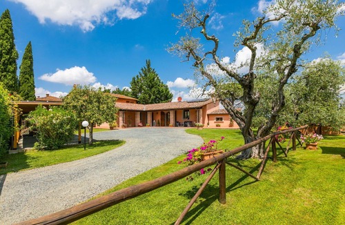 San Miniato Villa | Wonderful private villa for 8 people with A/C, WIFI, private pool, TV and terrace