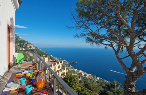 San Michele Apartment | Zaffiro apartment with panoramic sea view between Amalfi and Positano