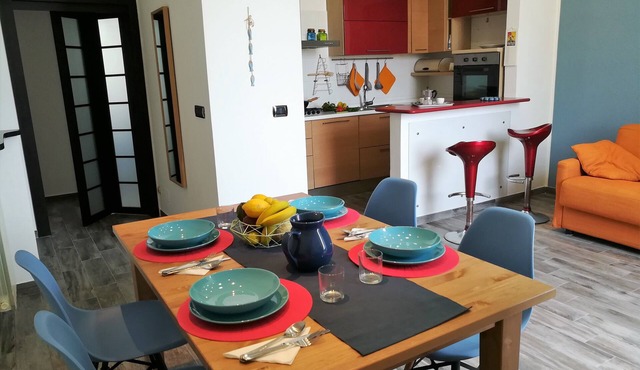 Air-conditioned Apartment in the Center of Formia 400 Meters From the Station