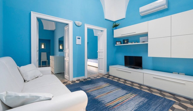 Apartment 'I Cieli Di Ostuni' with Balcony, Wi-Fi and Air Conditioning