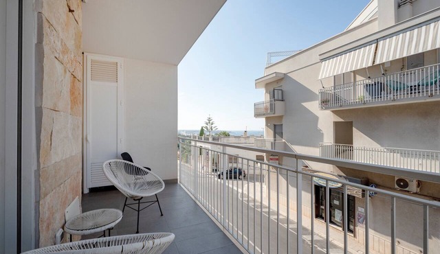 Apartment 'Marina' with Sea View, Wi-Fi and Air Conditioning
