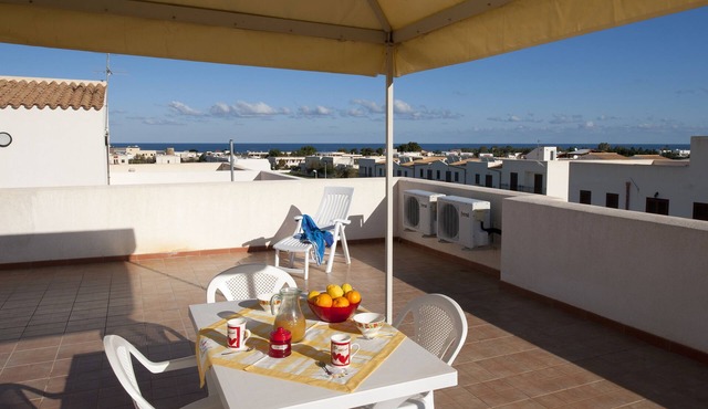 Brand new Rossoarancio apartment with panoramic terrace
