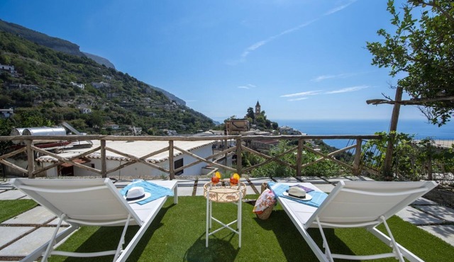 Casa Lucente - terrace sea view in Montepertuso