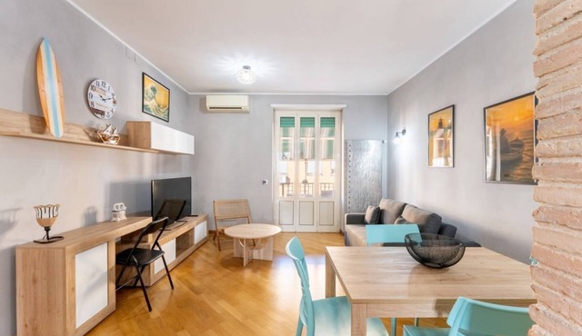Casa Maréa, Apt 400 m from Beach & 30 min da Roma
