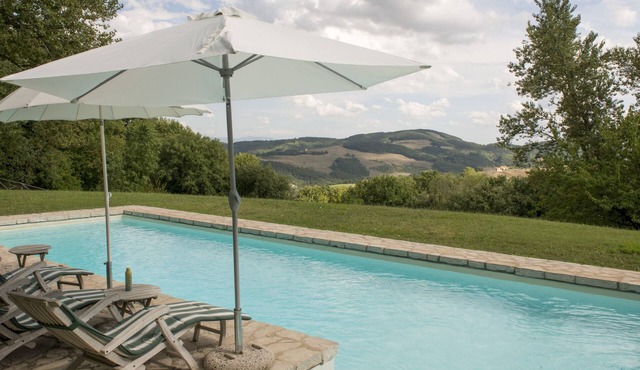 Country Stone Farmhouse with Private Pool