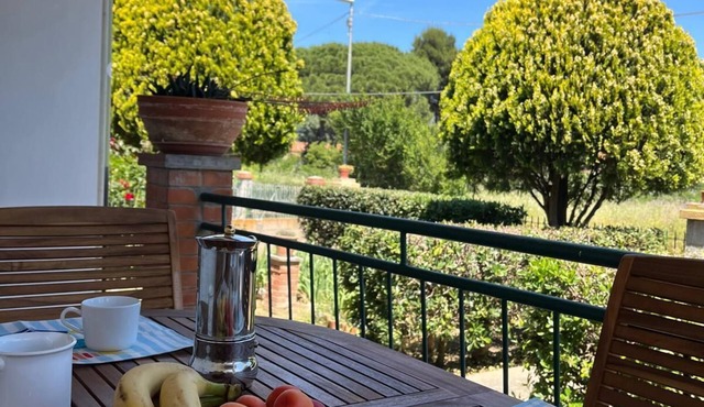 Detached villa with garden