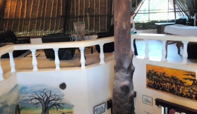 Diani beach exclusive private cottage with tropical gardens-pool-outside lounges in Diani Beach