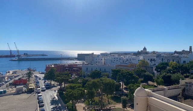 Exclusive Sea-View Penthouse with Terrace in Monopoli's Center