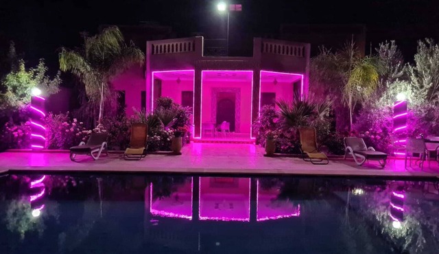 Experience Privacy Tranquility at Villa Chouiter Center (for families) in Marrakech