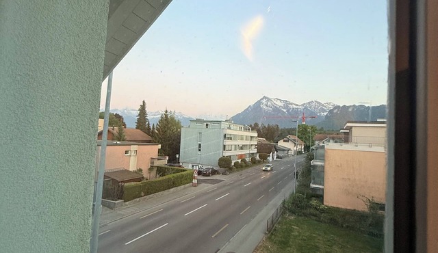 GalleryLoft Wintertime Lake Thun&Mountainview in Thun