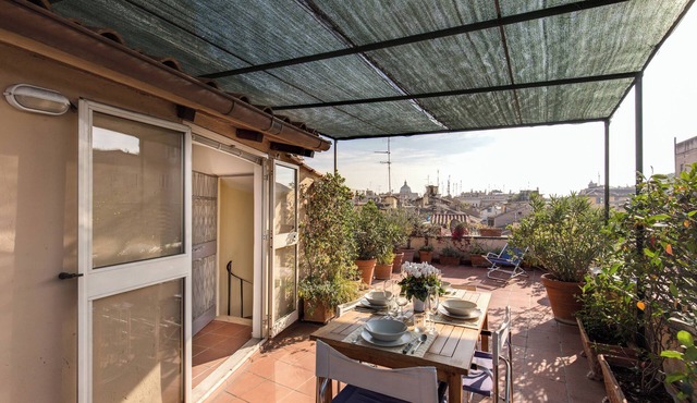 Gorgeous penthouse with terrace near Piazza Navona