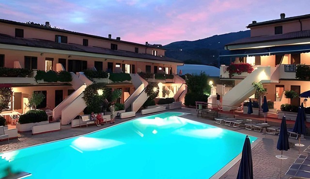 Holiday apartment with outdoor pool