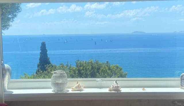 Holiday Home 'Punta Rossa Escape Villa' with Sea View, Private Terrace and Wi-Fi