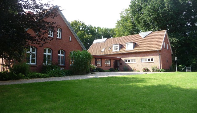 Idyllically situated vacation apartment 10 min. to the natural beach in Barkelsby