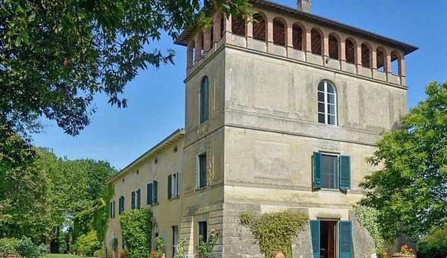 Macchiaioli painters' villa near Pisa