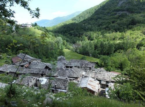 Medieval Hamlet Malpertus in Bobbio Pellice
