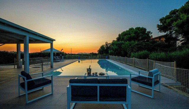 Mediterranean villa close to the sea with view