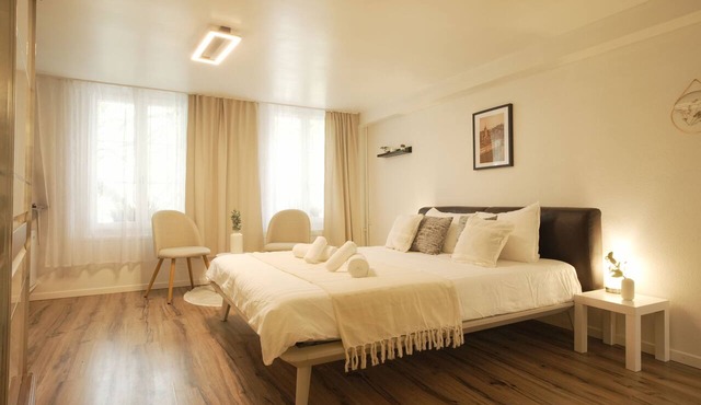 Modern Suite with a View of the Aare - Heart of Old Town II in Thun