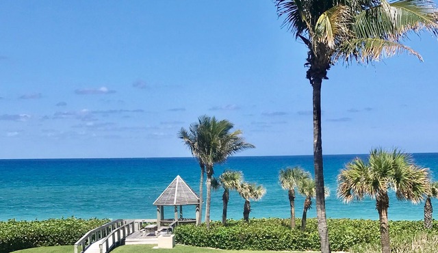 OceanFront Condo Renovates with Heated Pool & Hot tub Directly on the Beach! in Juno Beach