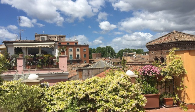 PENTHOUSE with PANORAMIC PRIVATE ROOF TERRACE, Old Historical centre, Trastevere