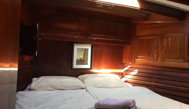 Romantic overnight stay on a historic ship in Greifswald