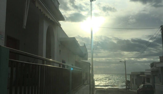 Seafront sea view house puglia