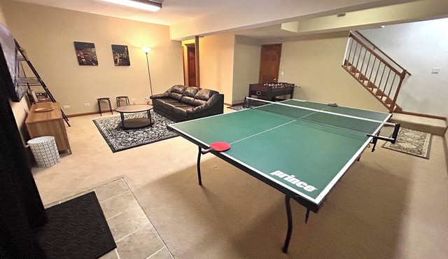 Spacious Deck & Balcony, Game Area, Garage in Glen Ellyn