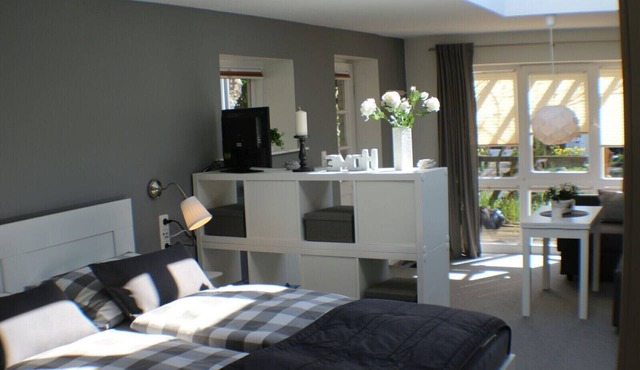 Studio Apartment 'Gretchen' with Shared Terrace, Shared Garden and Wi-Fi in Rieseby