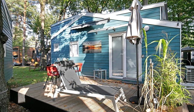 Tiny Home 'Tiny House Nr 3' with private terrace, Wi-Fi and air conditioning in Schwielowsee