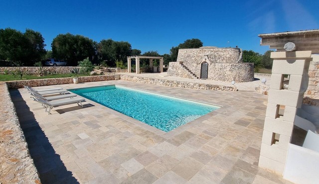 Unique trullo near Ostuni