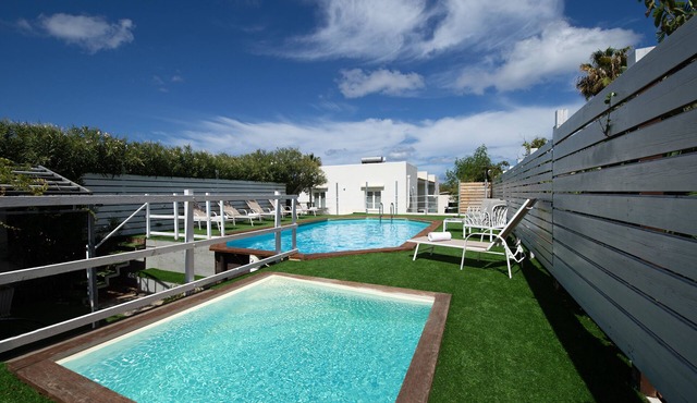 Villa Charme, a Villa with Private Pool, Jacuzzi, Fitness Area and Cocktail Bar.